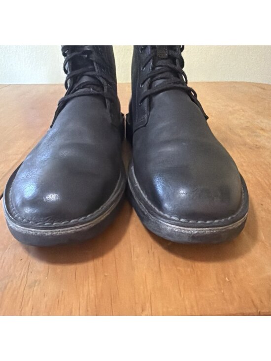 Clarks Originals Desert Mali Black Leather Lace Up Ankle Boots Men\'s Size 11M main image 9